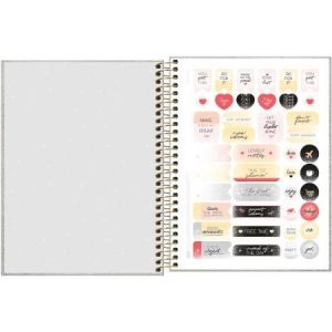 Caderno Executivo Pontilhado Espiral Capa Dura Colegial Cambridge Shine 90 Gramas 80 Folhas - Sortido