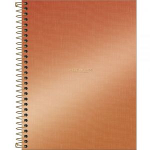 Caderno Espiral Capa Dura Colegial 10 Matérias West Village Metalizado 160 Folhas (Sortido)