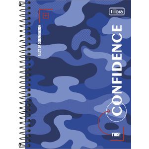 Caderno Espiral 1/4 Capa Dura Hide 80 Folhas (Sortido)