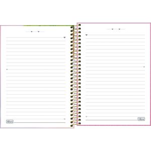 Caderno Espiral Capa Dura 1/4 Jolie 80 Folhas Tilibra (Sortido)