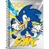 Caderno Espiral Capa Dura 1/4 Sonic 80 Folhas Tilibra (Sortido)