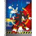 Caderno Espiral Capa Dura 1/4 Sonic 80 Folhas Tilibra (Sortido)