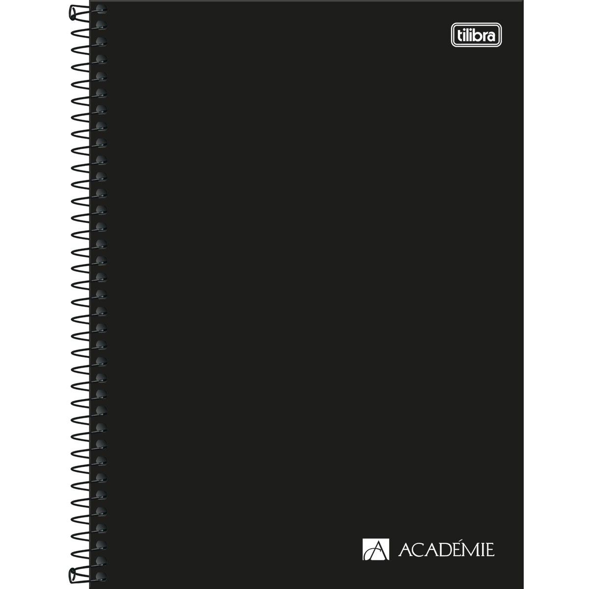 Caderno Espiral A4 Capa Dura 90G 1 Matéria Academie 80 Folhas