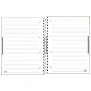 Caderno Espiral Capa Dura A4 Happy 90 Gramas 80 Folhas (Sortido)