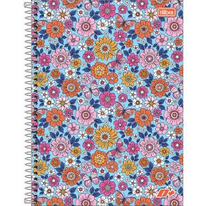 Caderno Espiral Capa Dura Universitário 20 Matérias D+ Feminino 400 Folhas (Sortido)