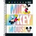 Caderno Espiral Capa Dura Colegial 10 Matérias Mickey 160 Folhas Tilibra (Sortido)