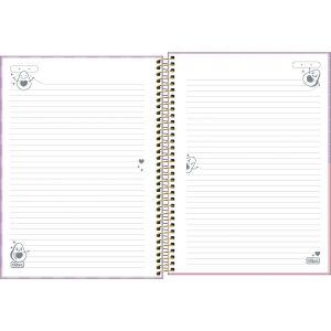 Caderno Espiral Universitário Capa Dura Abacute 10 Matérias 160 Folhas Tilibra (Sortido)