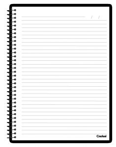 Caderno Espiral Universitário Capa Dura 10 Matérias Agro+ 160 Folhas Credeal (Sortido)