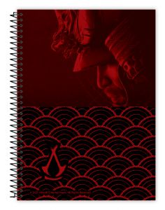 Caderno Espiral Universitário Capa Dura 10 Matérias Assassins Creed 160 Folhas Credeal (Sortido)