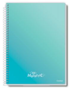 Caderno Espiral Universitário Capa Dura 10 Matérias Be Magnetic 160 Folhas Credeal (Sortido)