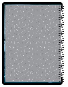 Caderno Espiral Universitário Capa Dura 10 Matérias Flow 160 Folhas Credeal (Sortido)