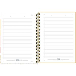 Caderno Espiral Capa Dura Universitário Connect 10 Matérias Honey Bee 160 Folhas Tilibra (Sortido)