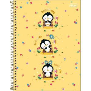 Caderno Espiral Capa Dura Universitário Connect 10 Matérias Mellow 160 Folhas Tilibra (Sortido)