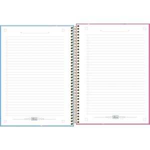 Caderno Espiral Capa Dura Universitário Connect 10 Matérias Mellow 160 Folhas Tilibra (Sortido)