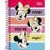 Caderno Espiral Capa Dura Universitário Connect 10 Matérias Minnie 160 Folhas Tilibra (Sortido)