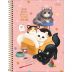 Caderno Espiral Capa Dura Universitário 10 Matérias Purrfect Cats 160 Folhas Tilibra (Sortido)