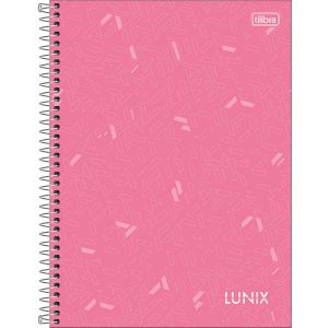 Caderno Espiral Universitário Capa Dura Lunix 16 Matérias256 Folhas Tilibra (Sortido)