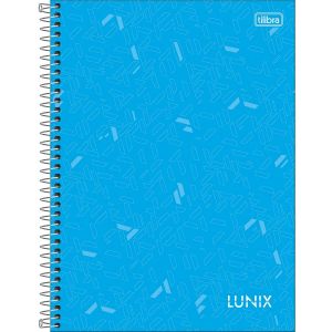 Caderno Espiral Universitário Capa Dura Lunix 16 Matérias256 Folhas Tilibra (Sortido)