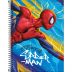 Caderno Espiral Capa Dura Universitário Connect 1 Matéria Spider-man 80 Folhas Tilibra (Sortido)