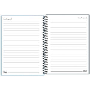 Caderno Espiral Universitário Capa Dura Zip 1 Matéria 80 Folhas Tilibra (Sortido)