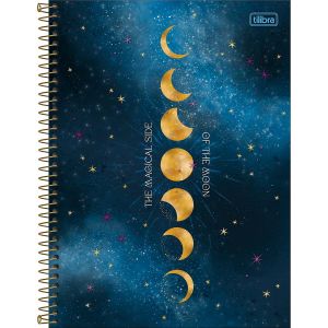 Caderno Espiral Universitário Capa Dura Magic 20 Matérias 320 Folhas Tilibra (Sortido)