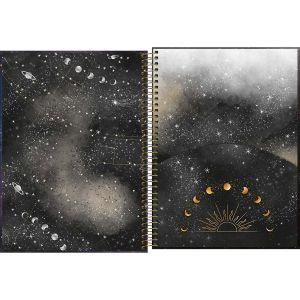 Caderno Espiral Universitário Capa Dura Magic 20 Matérias 320 Folhas Tilibra (Sortido)