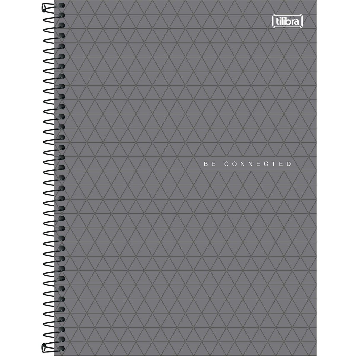 Caderno Espiral Universitário Capa Plástica 1 Matéria Neon Connect Masculino 80 Folhas (Sortido)