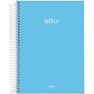 Caderno Espiral Universitário - Stilo Pastel - Linha 2022 - 80 Folhas