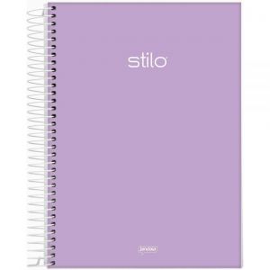 Caderno Espiral Universitário - Stilo Pastel - Linha 2022 - 80 Folhas