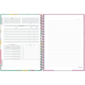 Caderno Universitário Like It 15 Matérias 240 Folhas Foroni (Sortido)