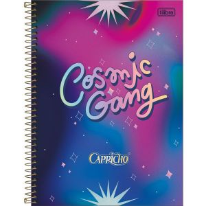 Caderno Espiral Capa Dura Universitário 1 Matéria Capricho 80 Folhas (Sortido)