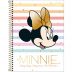 Caderno Espiral Capa Dura Universitário 12 Matérias Minnie 192 Folhas - Sortido (Unidade)