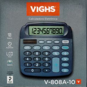 Calculadora Eletrõnica Vighs V-808A-10