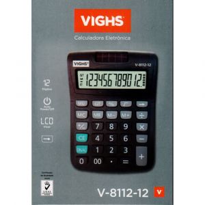 Calculadora Eletrônica Vighs V-8112-12 (Unidade)