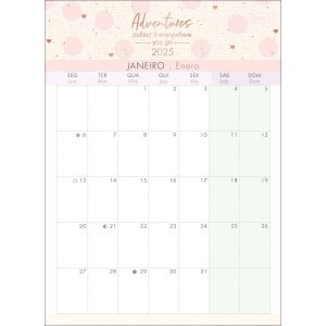 Calendário Planner de Mesa Soho 2025 Tilibra