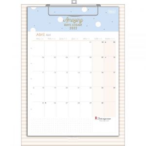 Calendário Planner Prancheta 21 x 29,7 cm Soho 2023