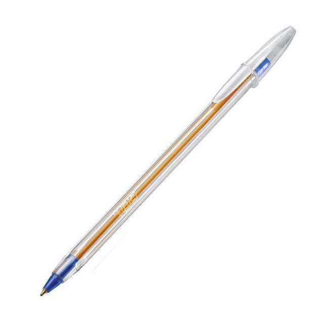 Caneta Esferográfica BIC Cristal Precisão Ponta Fina de 0.8mm - Azul (Unidade)