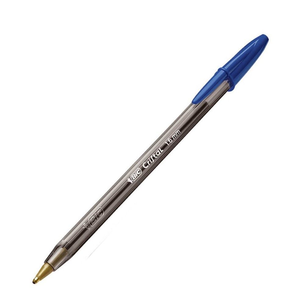 Caneta Esferográfica BIC Cristal Intenso Ponta Grossa de 1.6mm - Azul (Unidade)