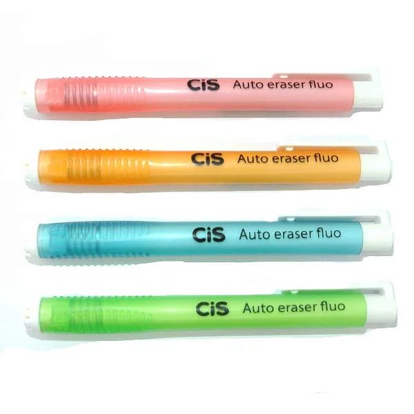 Caneta Borracha Auto Eraser ER-20 Fluorescente (Sortido)