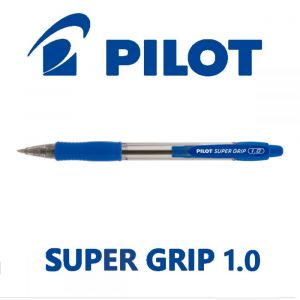 Caneta Esferográfica Pilot Super Grip 1.0