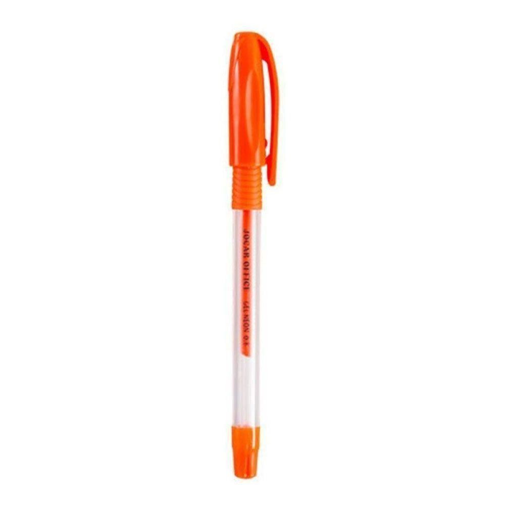 CANETA GEL BRILHO 1.0 MM LARANJA