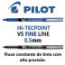 Caneta Hidrográfica Hi-Tecpoint V5 Fineline 0.5mm (Unidade)