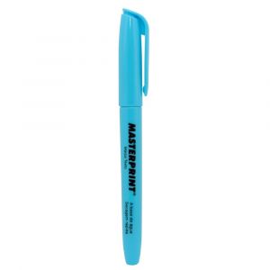 CANETA MARCA TEXTO AZUL MP612