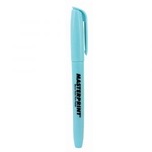 CANETA MARCA TEXTO AZUL PASTEL MP612