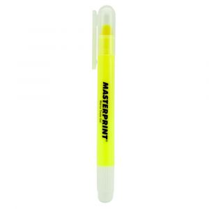 CANETA MARCA TEXTO GEL AMARELO MP613