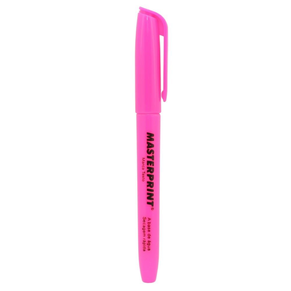 CANETA MARCA TEXTO ROSA MP612