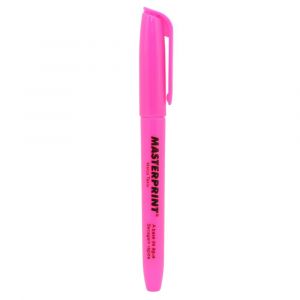 CANETA MARCA TEXTO ROSA MP612