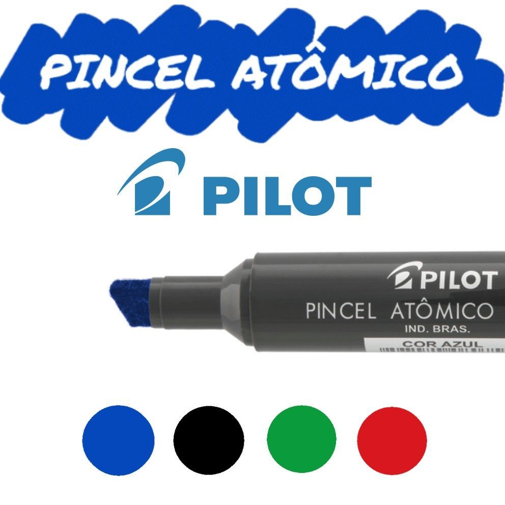 Caneta Pincel Atômico Pilot 1100-P (Unidade)