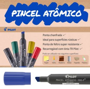 Caneta Pincel Atômico Pilot 1100-P (Unidade)