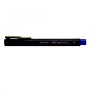 Caneta Ponta Porosa Supersoft Pen Faber-Castell 1.0mm (Unidade)